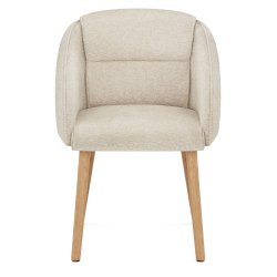 Chaise Bois Tissu - Asti