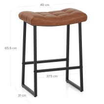 Tabouret Faux Cuir - Jago