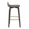 Tabouret Bois foncé - Curve